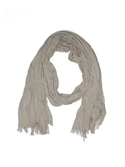 Pre-owned Unbranded Scarf In Tan