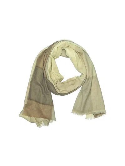 Pre-owned Unbranded Scarf In Tan