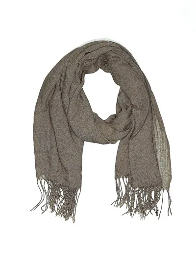 Pre-owned Unbranded Scarf In Tan