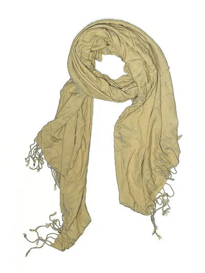 Pre-owned Unbranded Scarf In Tan