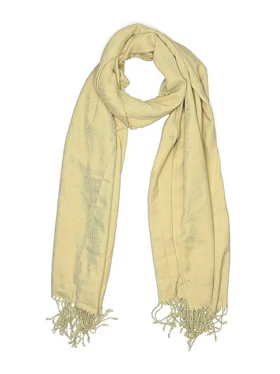 Pre-owned Unbranded Scarf In Tan