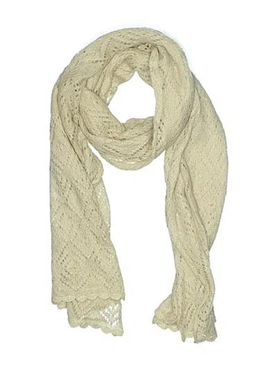 Pre-owned Unbranded Scarf In Tan