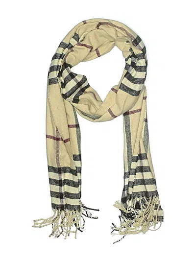 Pre-owned Unbranded Scarf In Tan