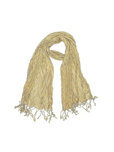Pre-owned Unbranded Scarf In Tan