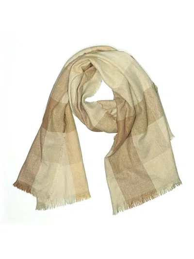 Pre-owned Unbranded Scarf In Tan
