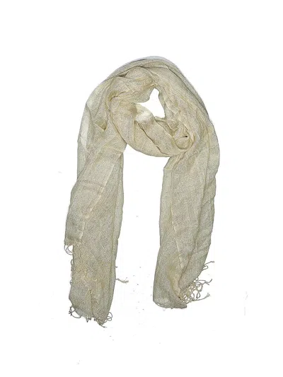 Pre-owned Unbranded Scarf In Tan
