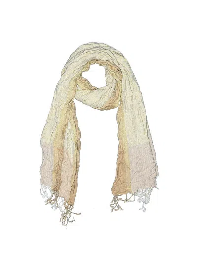Pre-owned Unbranded Scarf In Tan