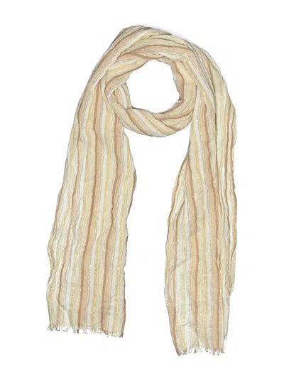 Pre-owned Unbranded Scarf In Tan