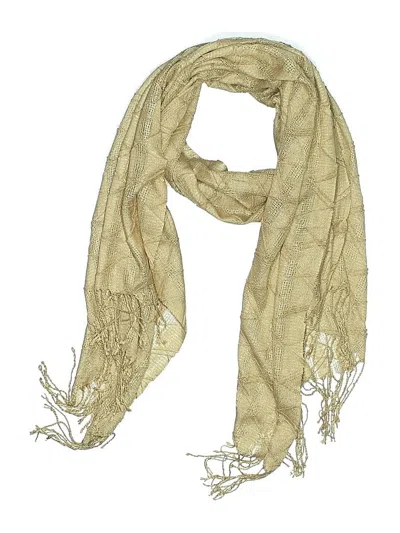 Pre-owned Unbranded Scarf In Tan