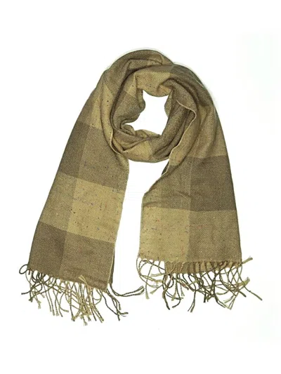 Pre-owned Unbranded Scarf In Tan