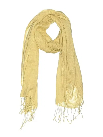 Pre-owned Unbranded Scarf In Tan