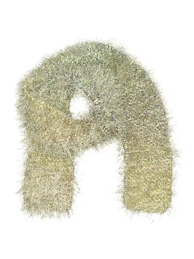 Pre-owned Unbranded Scarf In Tan