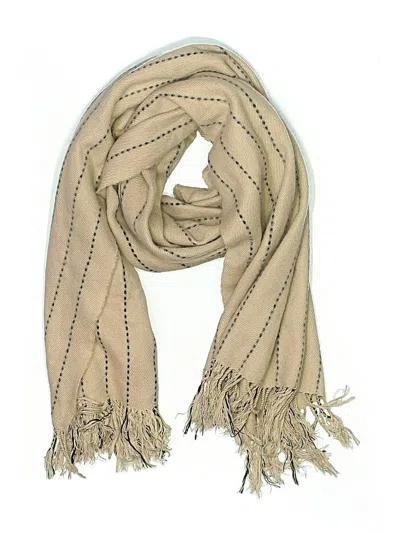Pre-owned Unbranded Scarf In Tan