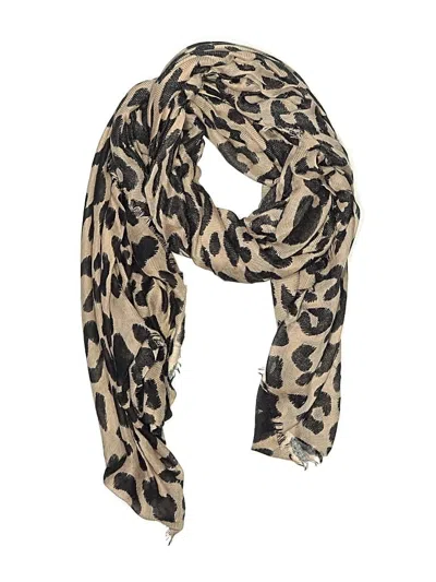 Pre-owned Unbranded Scarf In Tan