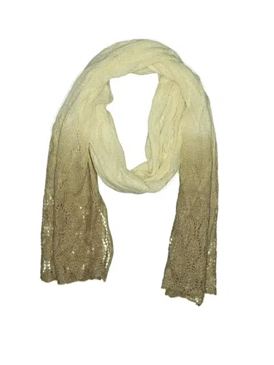 Pre-owned Unbranded Scarf In Tan