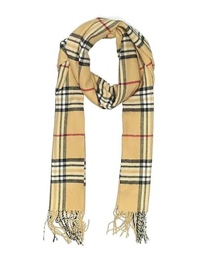 Pre-owned Unbranded Scarf In Tan
