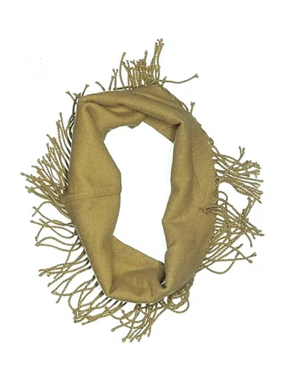 Pre-owned Unbranded Scarf In Tan