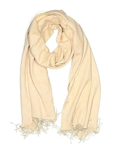 Pre-owned Unbranded Scarf In Tan
