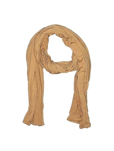 Pre-owned Unbranded Scarf In Tan