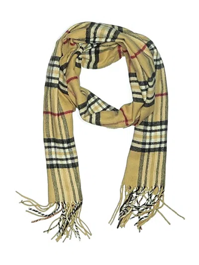 Pre-owned Unbranded Scarf In Tan