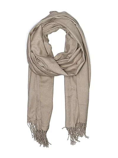 Pre-owned Unbranded Scarf In Tan