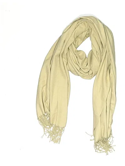 Pre-owned Unbranded Scarf In Tan