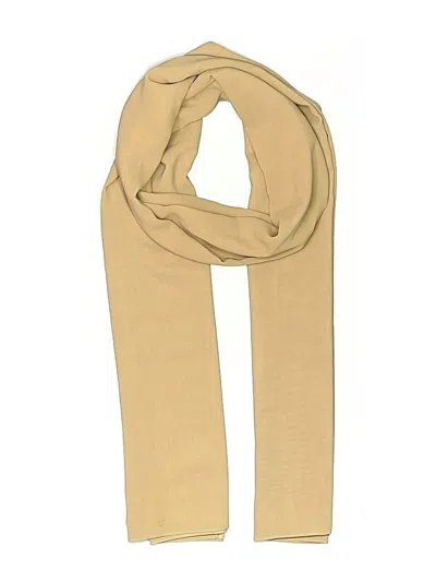 Pre-owned Unbranded Scarf In Tan