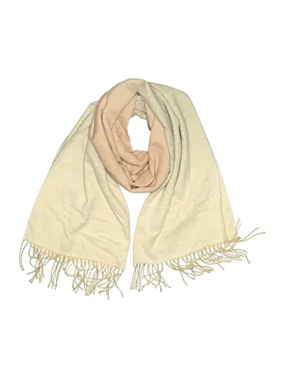 Pre-owned Unbranded Scarf In Tan
