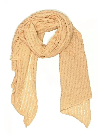 Pre-owned Unbranded Scarf In Tan