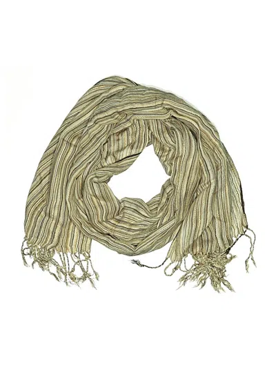 Pre-owned Unbranded Scarf In Tan