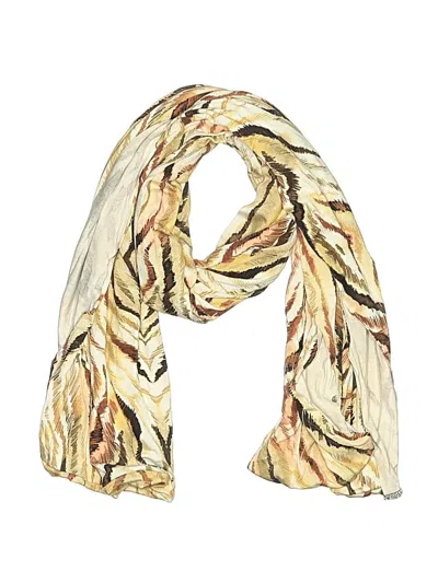Pre-owned Unbranded Scarf In Tan