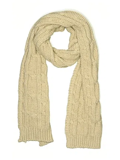 Pre-owned Unbranded Scarf In Tan