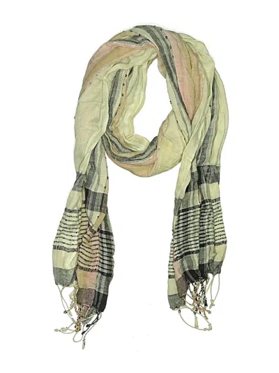 Pre-owned Unbranded Scarf In Tan
