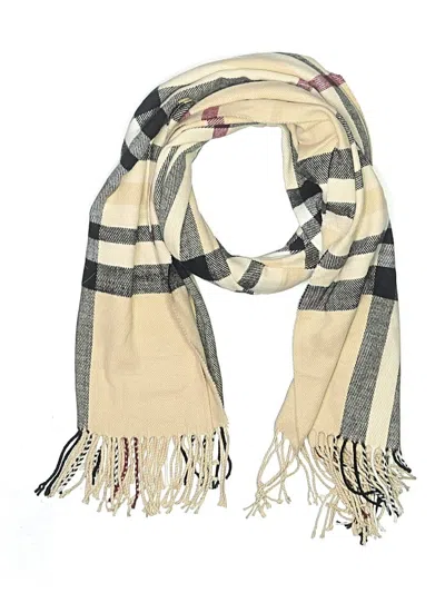 Pre-owned Unbranded Scarf In Tan