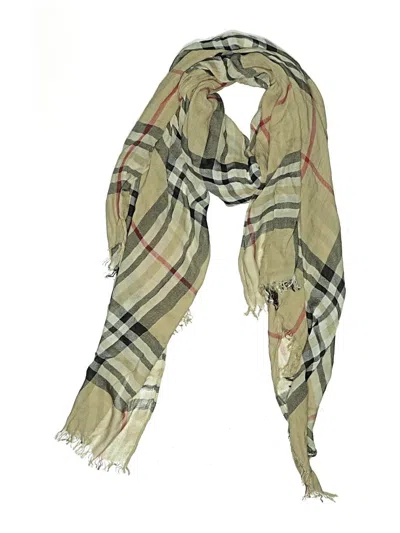 Pre-owned Unbranded Scarf In Tan