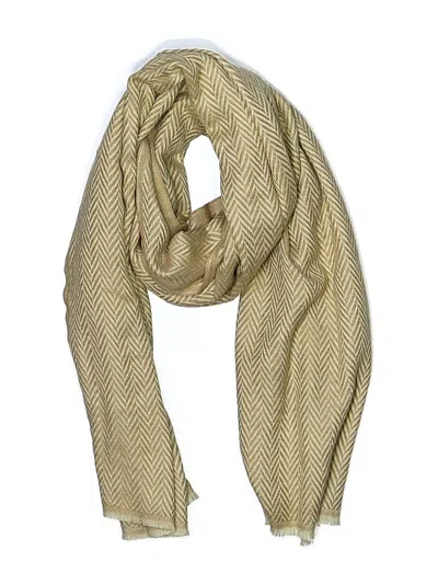 Pre-owned Unbranded Scarf In Tan