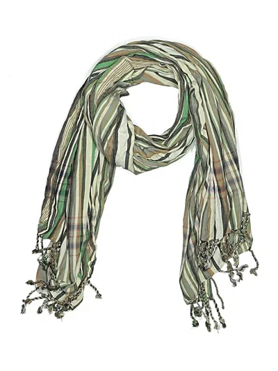 Pre-owned Unbranded Scarf In Tan