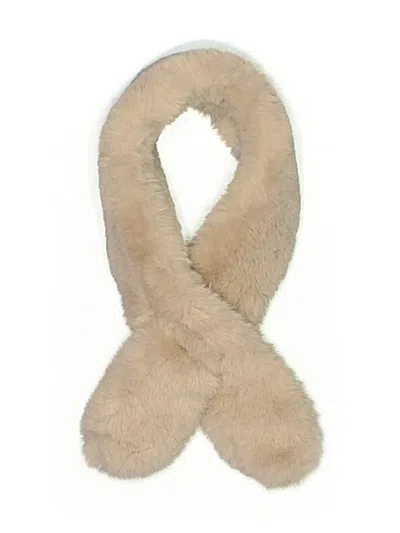 Pre-owned Unbranded Scarf In Tan