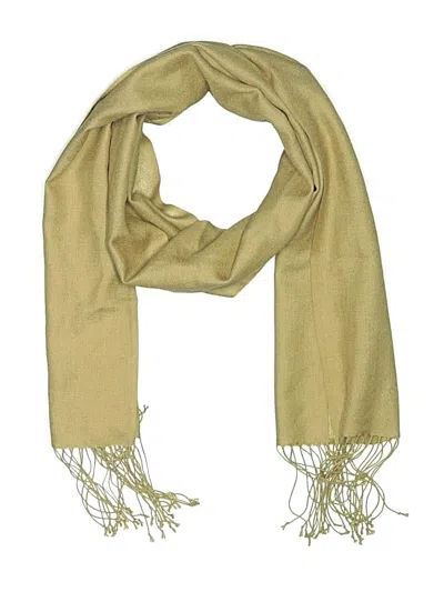Pre-owned Unbranded Scarf In Tan
