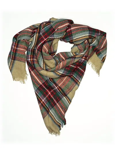 Pre-owned Unbranded Scarf In Tan