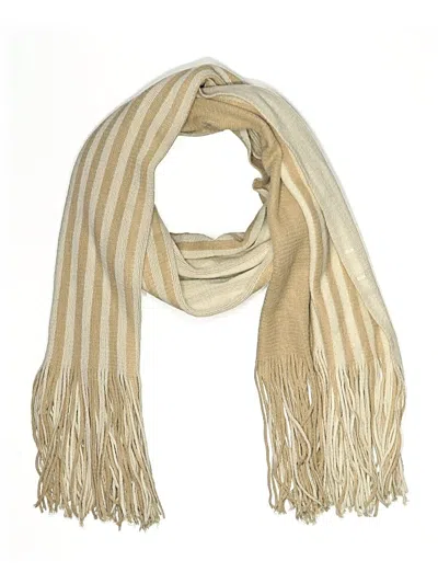 Pre-owned Unbranded Scarf In Tan