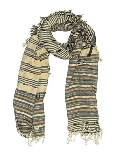 Pre-owned Unbranded Scarf In Tan
