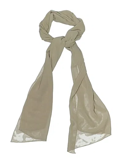 Pre-owned Unbranded Scarf In Tan