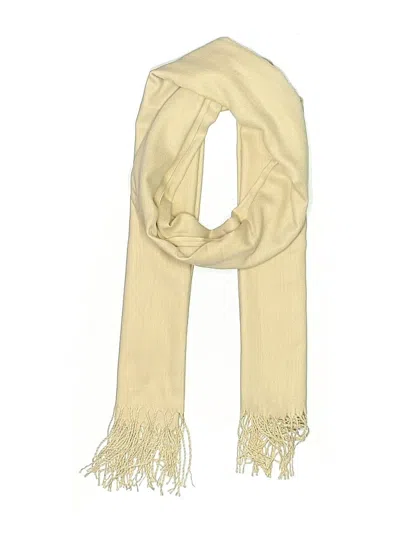Pre-owned Unbranded Scarf In Tan