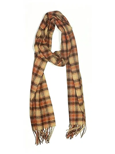 Pre-owned Unbranded Scarf In Tan