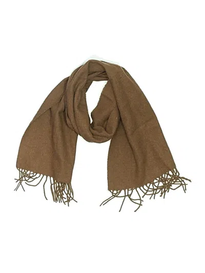 Pre-owned Unbranded Scarf In Tan