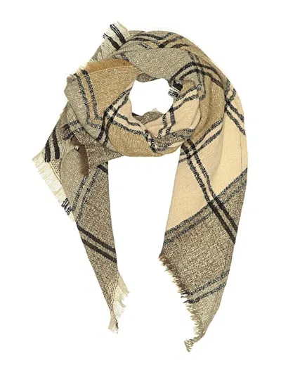 Pre-owned Unbranded Scarf In Tan