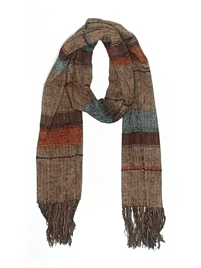 Pre-owned Unbranded Scarf In Tan