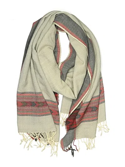 Pre-owned Unbranded Scarf In Tan