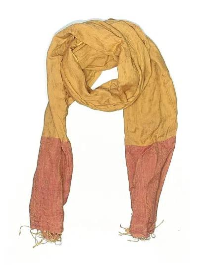 Pre-owned Unbranded Scarf In Tan
